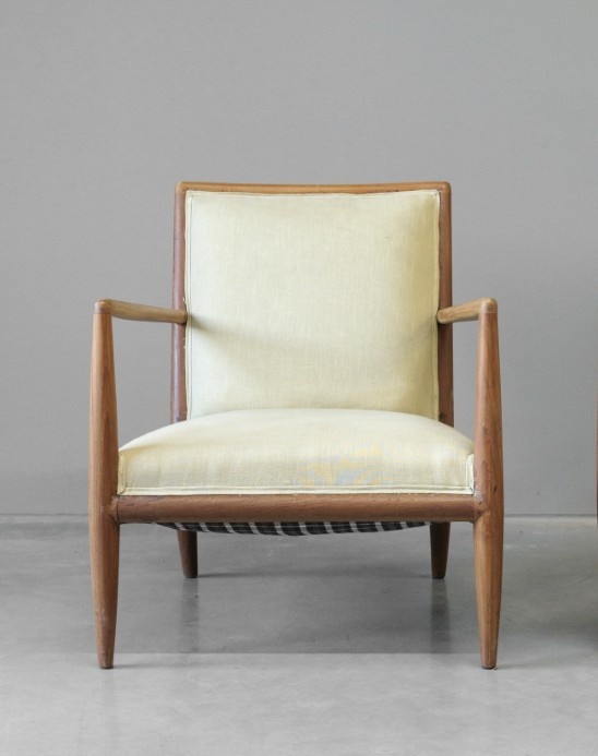Be-Uniq Origineel Oude Retro Fauteuil | H77 x B65 x D71 cm