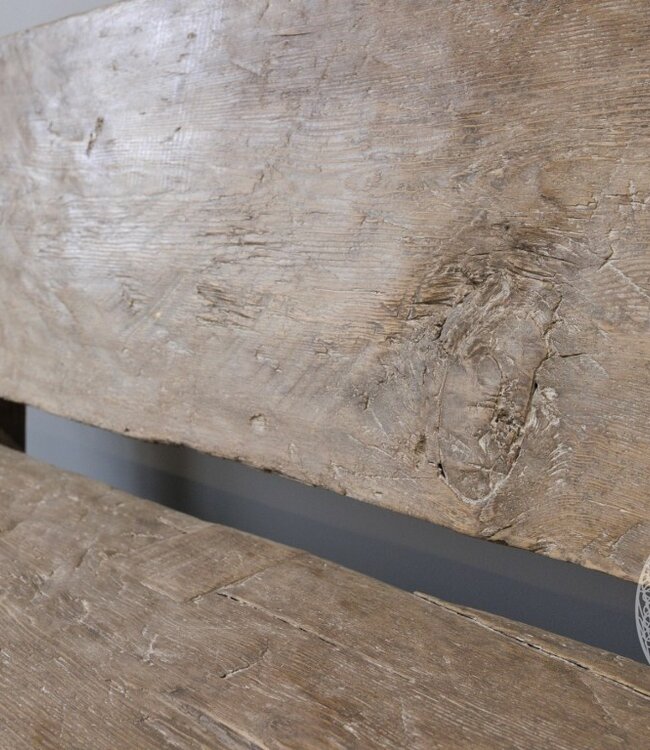 Be-Uniq Oude Bank | Met Rug | China | H92 x B140 x D41 cm