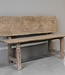 Be-Uniq Oude Bank | Met Rug | China | H92 x B140 x D41 cm