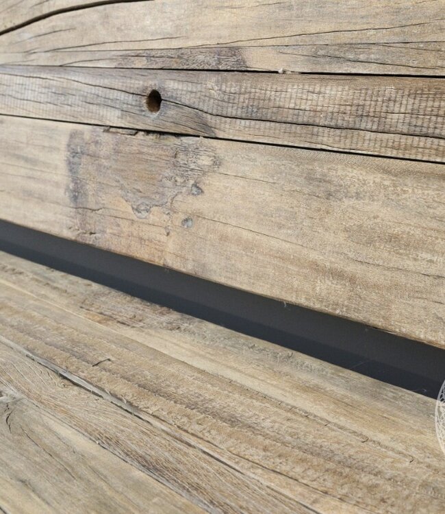 Be-Uniq Oude Bank | Met Rug | China | H92 x B200 x D47 cm