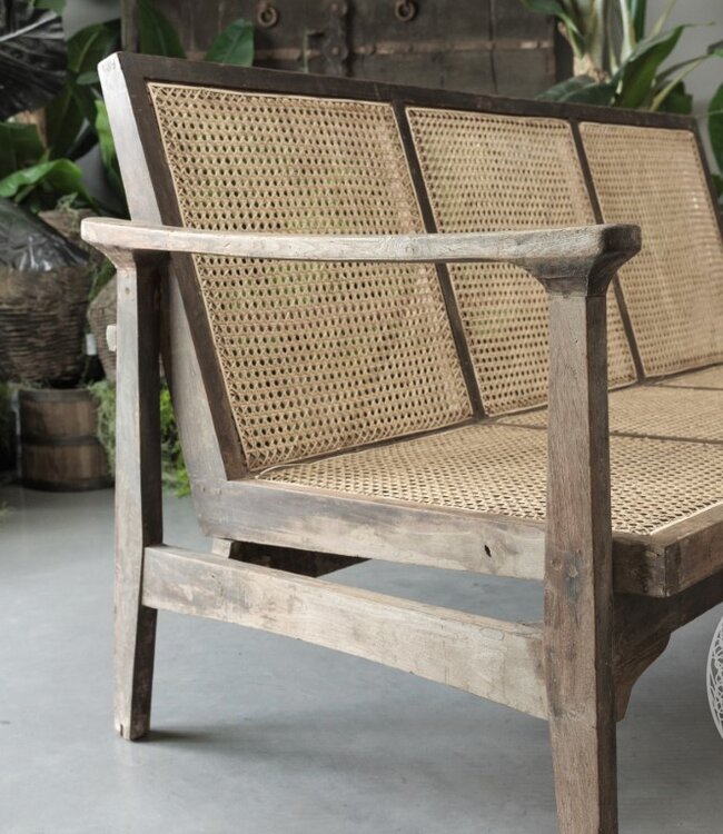 Be-Uniq Retro Bankje | India | H83 x B158 x D72 cm