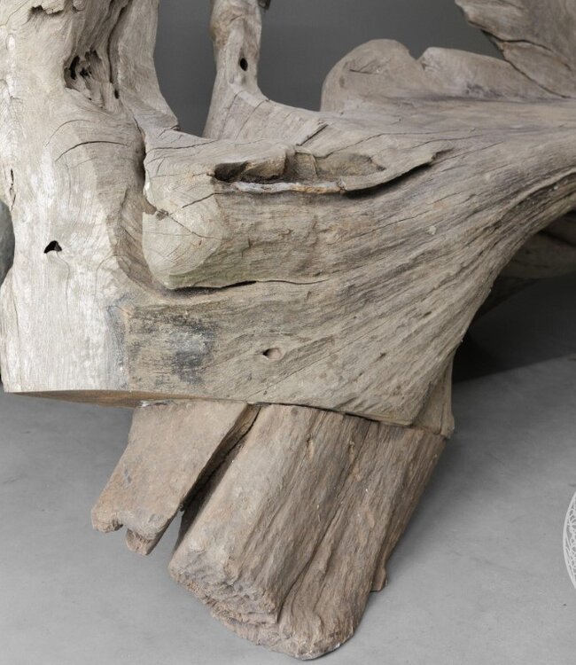 Be-Uniq Wortelhout Bank XL | Indonesïe | H107 x B230 x D110 cm