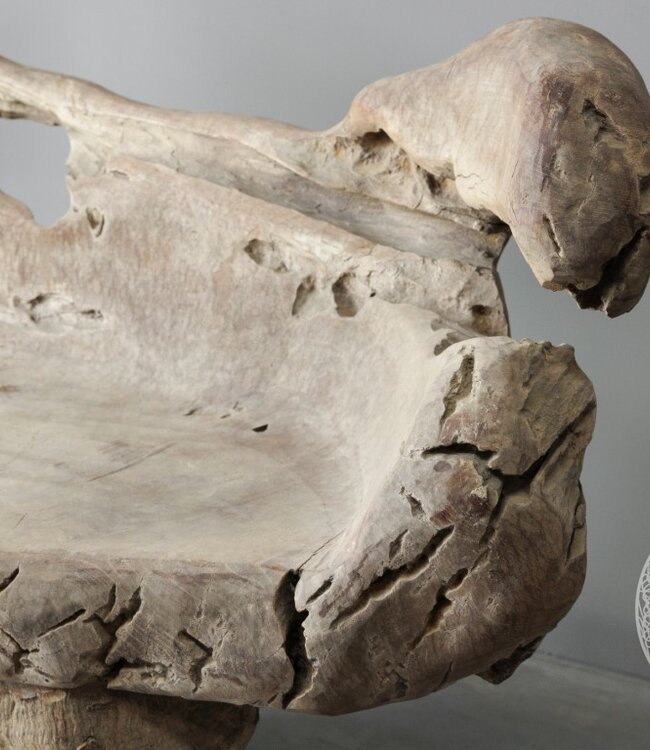 Be-Uniq Wortelhout Bankje | Indonesië | H98 x B180 x D84 cm