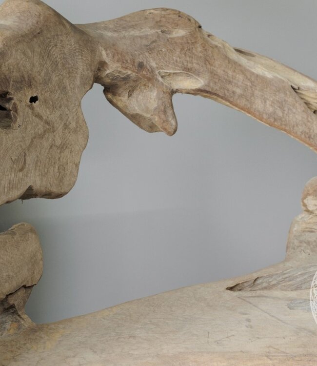 Be-Uniq Wortelhout Bankje | Indonesië | H98 x B180 x D84 cm