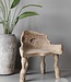 Be-Uniq Wortelhout Bankje | Indonesië | H90 x B83 x D52 cm