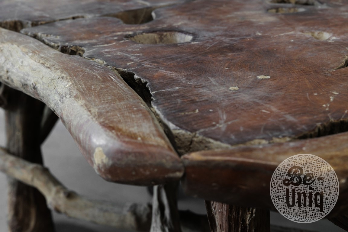 Be-Uniq Wortelhouten Salontafel | Indonesië | H60 x B120 x D70 cm