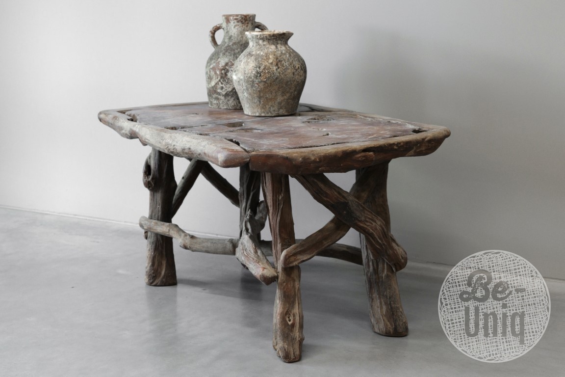Be-Uniq Wortelhouten Salontafel | Indonesië | H60 x B120 x D70 cm