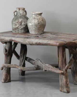 Be-Uniq Wortelhouten Salontafel | Indonesië | H60 x B120 x D70 cm