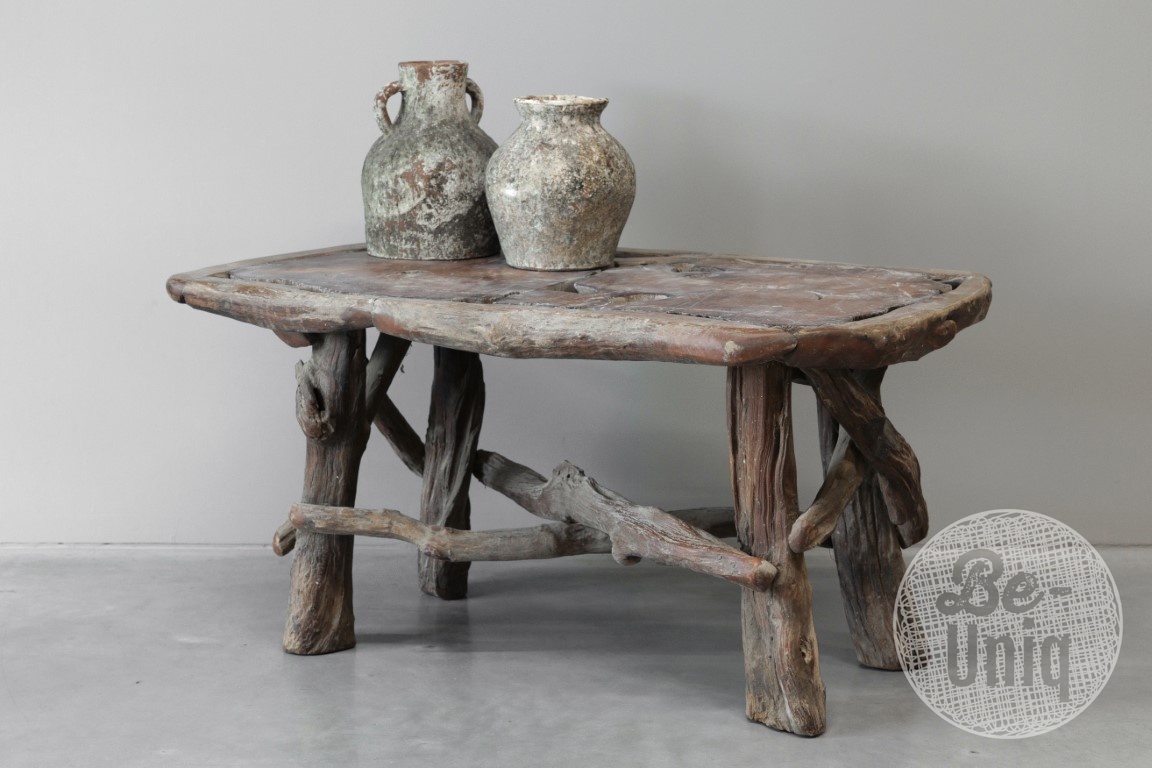 Be-Uniq Wortelhouten Salontafel | Indonesië | H60 x B120 x D70 cm