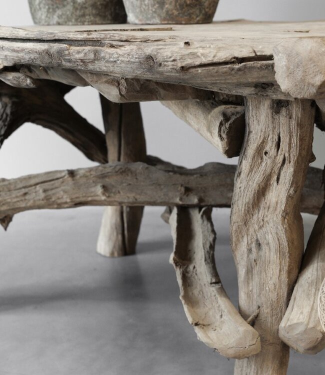 Be-Uniq Salontafel Wortelhout | Indonesië | H62 x B133 x D92 cm