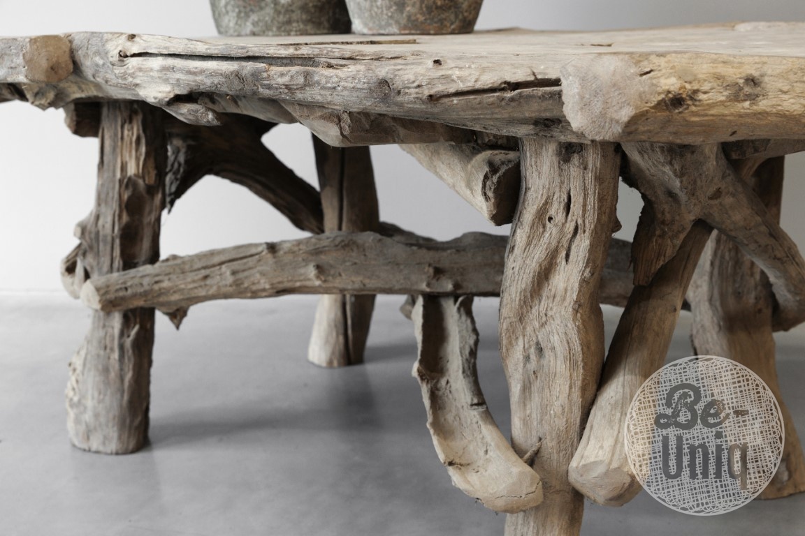 Be-Uniq Salontafel Wortelhout | Indonesië | H62 x B133 x D92 cm