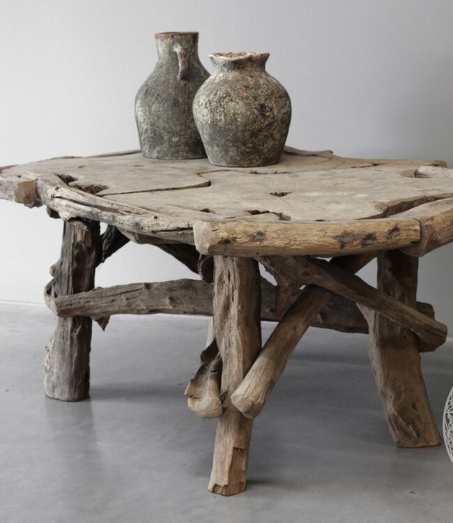 Be-Uniq Salontafel Wortelhout | Indonesië | H62 x B133 x D92 cm