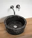 Loutro Bathroomware Waskom Bali | Glans Antraciet | Ø40 x H15 cm