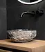 Loutro Bathroomware Waskom Petros | Glans Antraciet | Ø30 x H12 cm