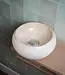 Loutro Bathroomware Waskom Rocky Mini | Marmer | Ø25 x H12 cm | 3 Kleuren!