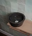 Loutro Bathroomware Waskom Bali | Glans Antraciet | Ø25 x H12 cm