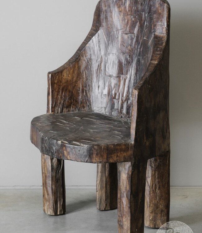 Be-Uniq Antieke Naga Stoel | India | H85 x B50 x D41 cm