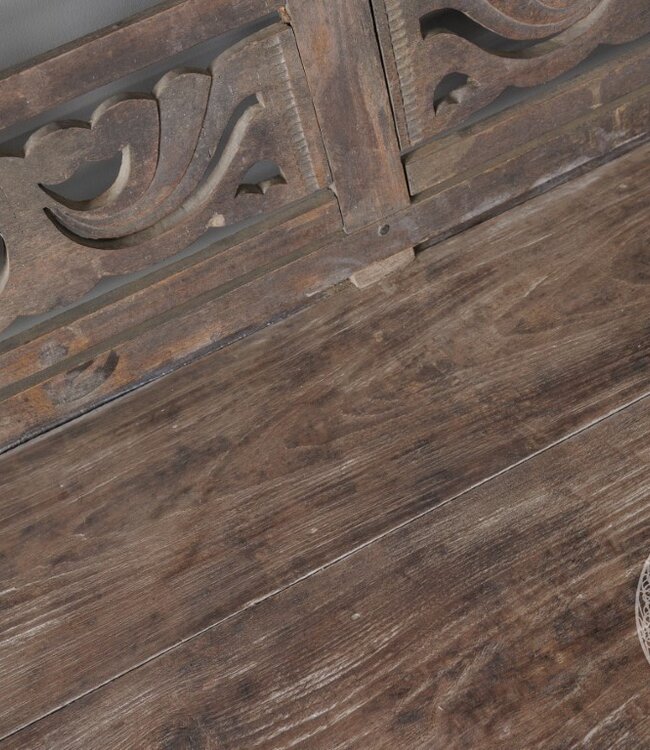 Be-Uniq Oude Javaanse Bank | Indonesië | H92 x B212 x D60 cm