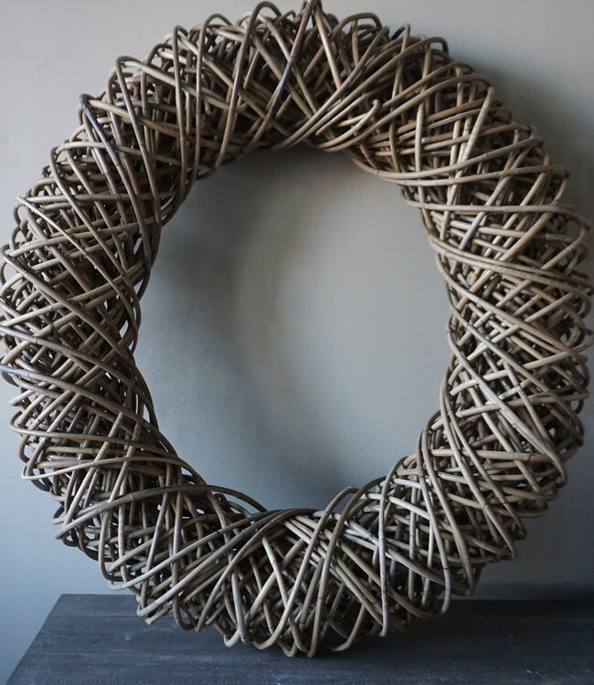 Rene Houtman Krans | Kuboo | Naturel | H25 x D80 cm