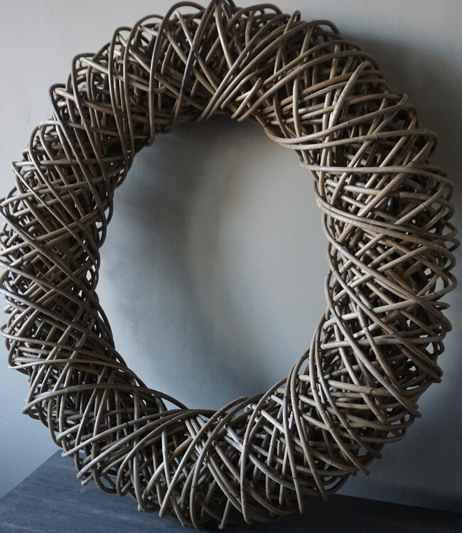 Rene Houtman Krans | Kuboo | Naturel | H25 x D80 cm