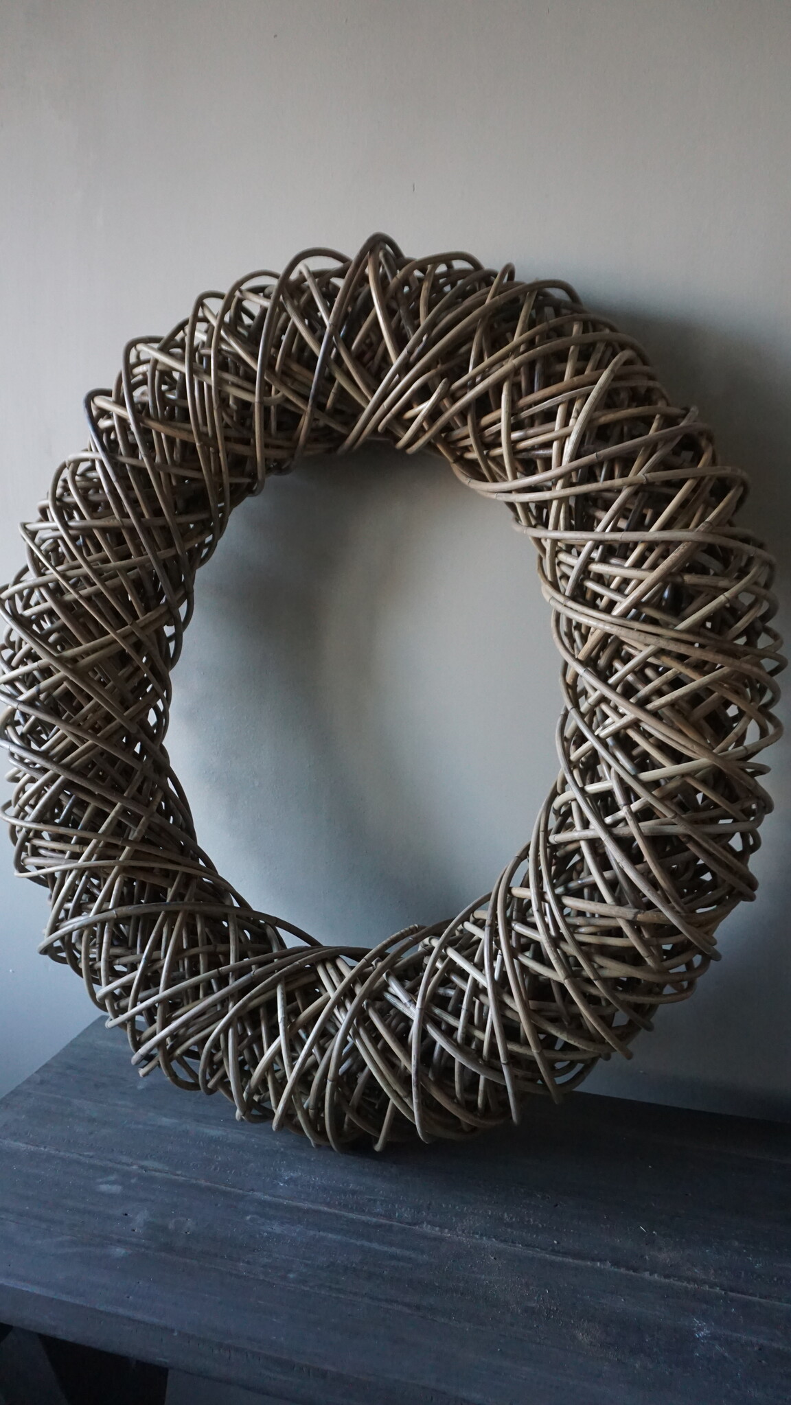 Rene Houtman Krans | Kuboo | Naturel | H25 x D80 cm