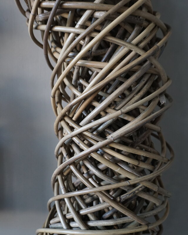 Rene Houtman Krans | Kuboo | Naturel | H25 x D100 cm