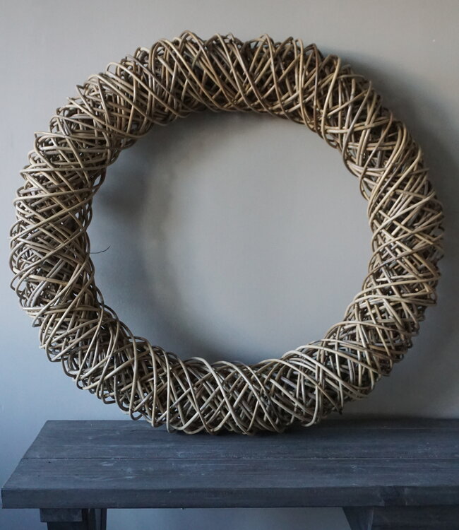 Rene Houtman Krans | Kuboo | Naturel | H25 x D100 cm