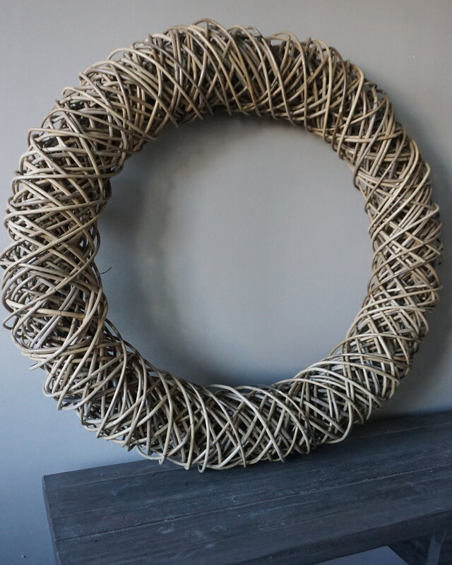 Rene Houtman Krans | Kuboo | Naturel | H25 x D100 cm