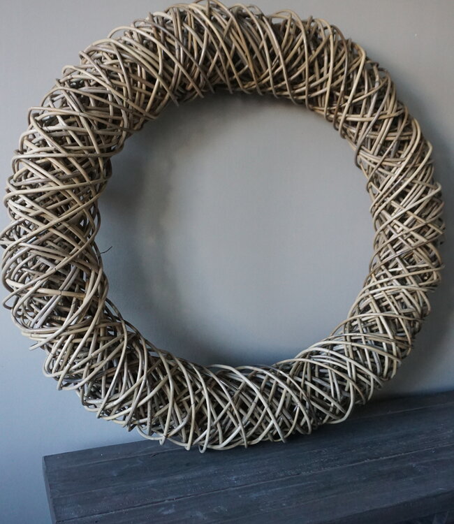 Rene Houtman Krans | Kuboo | Naturel | H25 x D100 cm