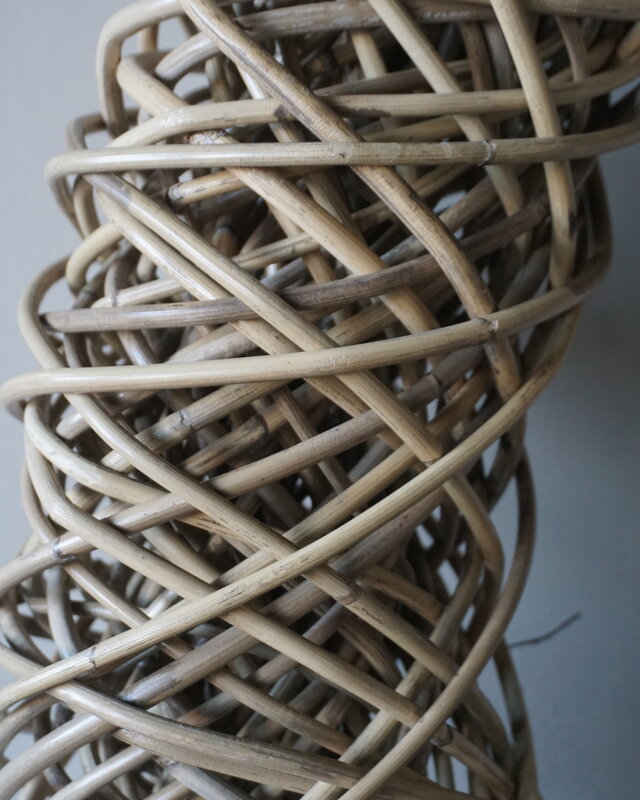 Rene Houtman Krans | Kuboo | Naturel | H25 x D100 cm
