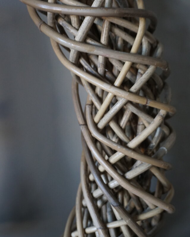 Rene Houtman Krans | Kuboo | Naturel | H15 x D60 cm