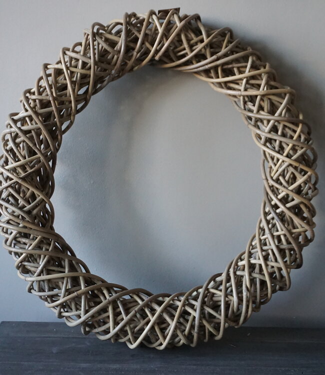 Rene Houtman Krans | Kuboo | Naturel | H15 x D60 cm