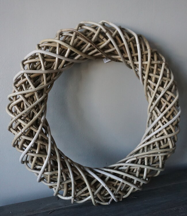 Rene Houtman Krans | Kuboo | Naturel | H13 x D50 cm