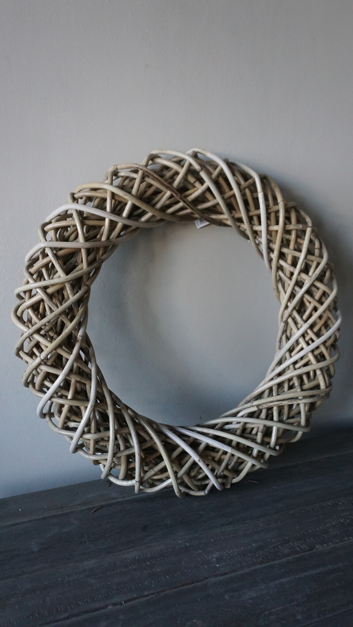 Rene Houtman Krans | Kuboo | Naturel | H13 x D50 cm
