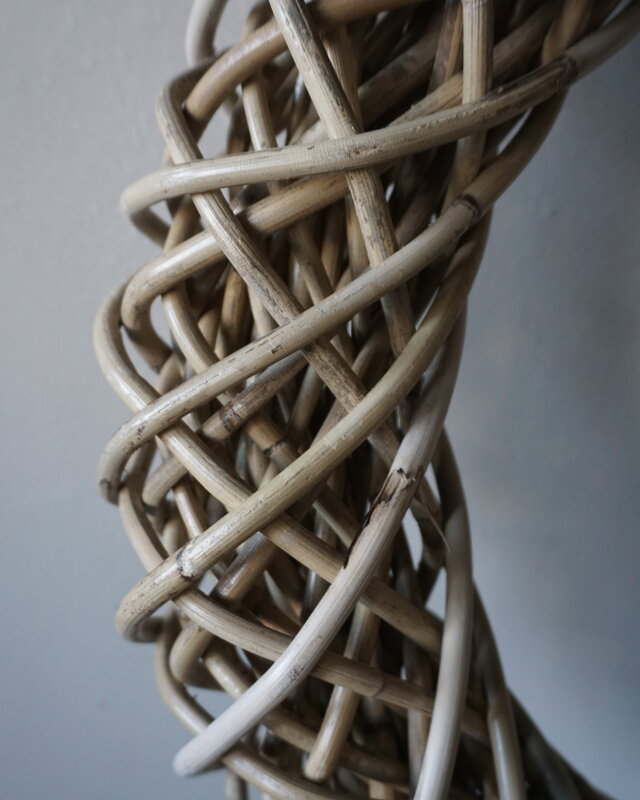 Rene Houtman Krans | Kuboo | Naturel | H13 x D50 cm