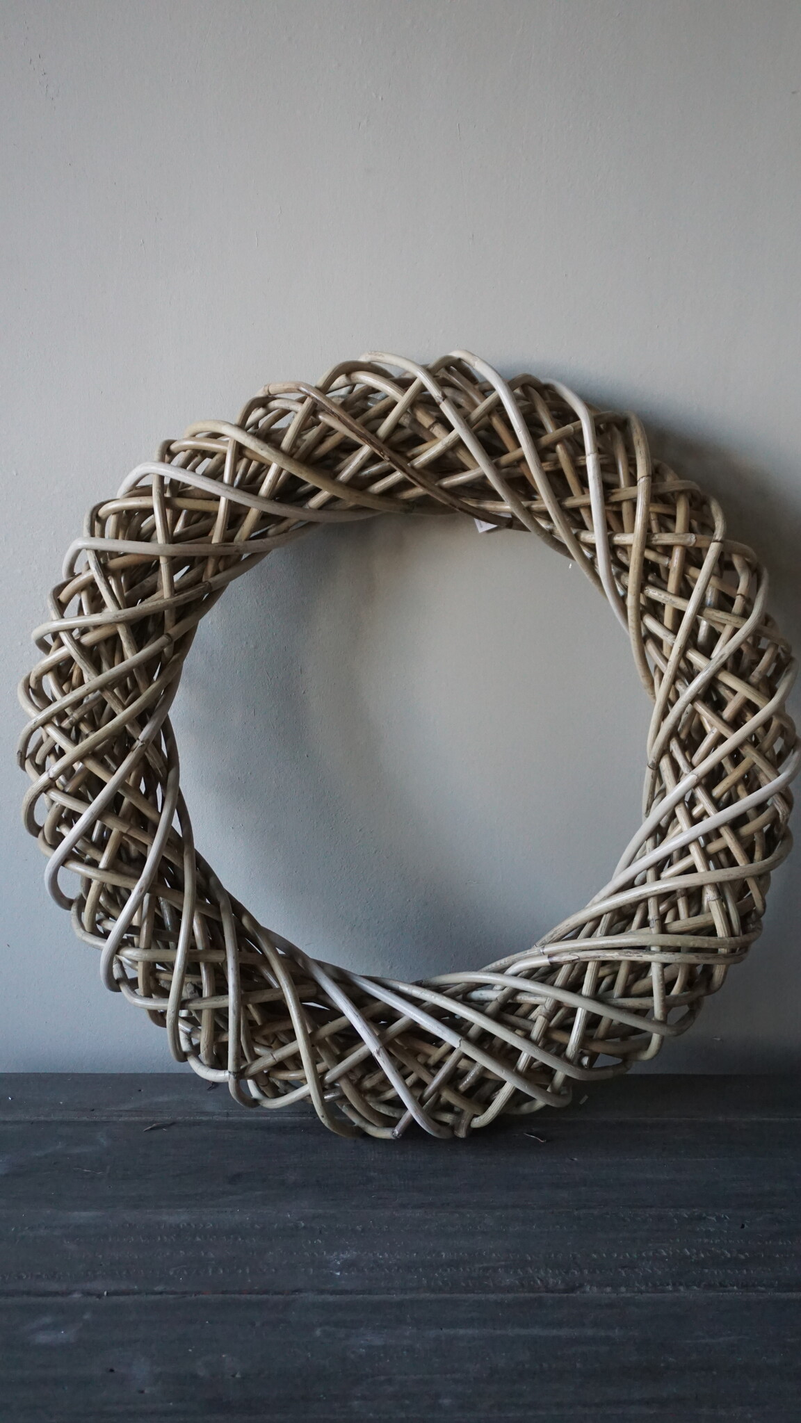 Rene Houtman Krans | Kuboo | Naturel | H13 x D50 cm