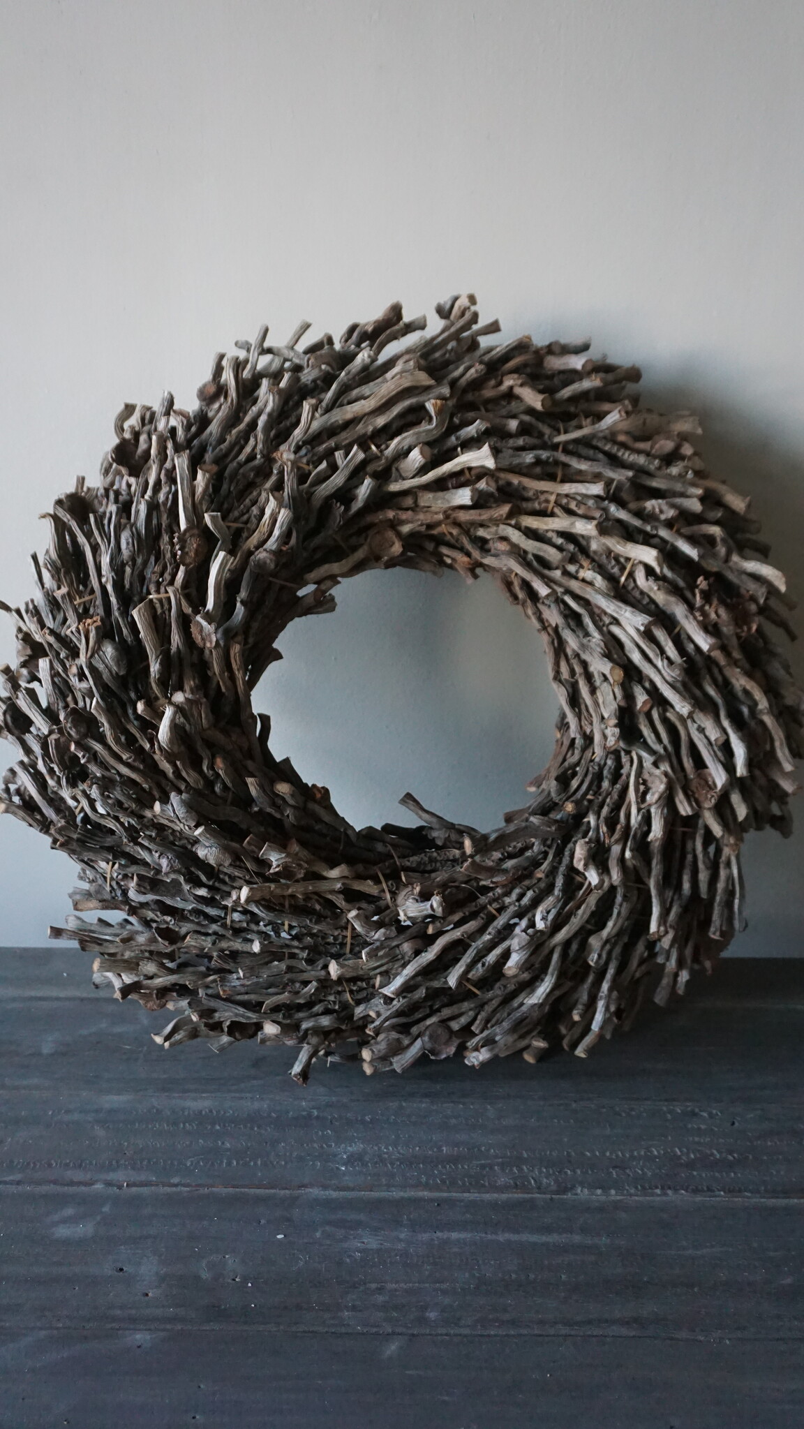 Rene Houtman Krans | Botay | Naturel | Dik 15 x Kies Diameter 50, 40, 30