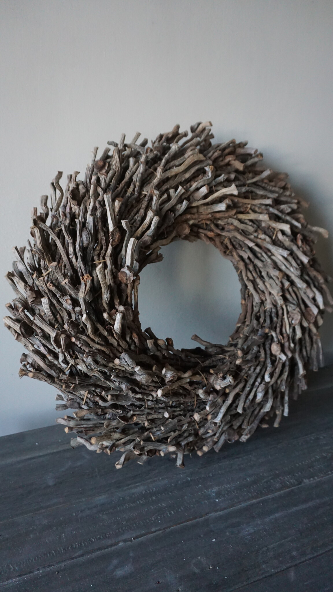 Rene Houtman Krans | Botay | Naturel | Dik 15 x Kies Diameter 50, 40, 30