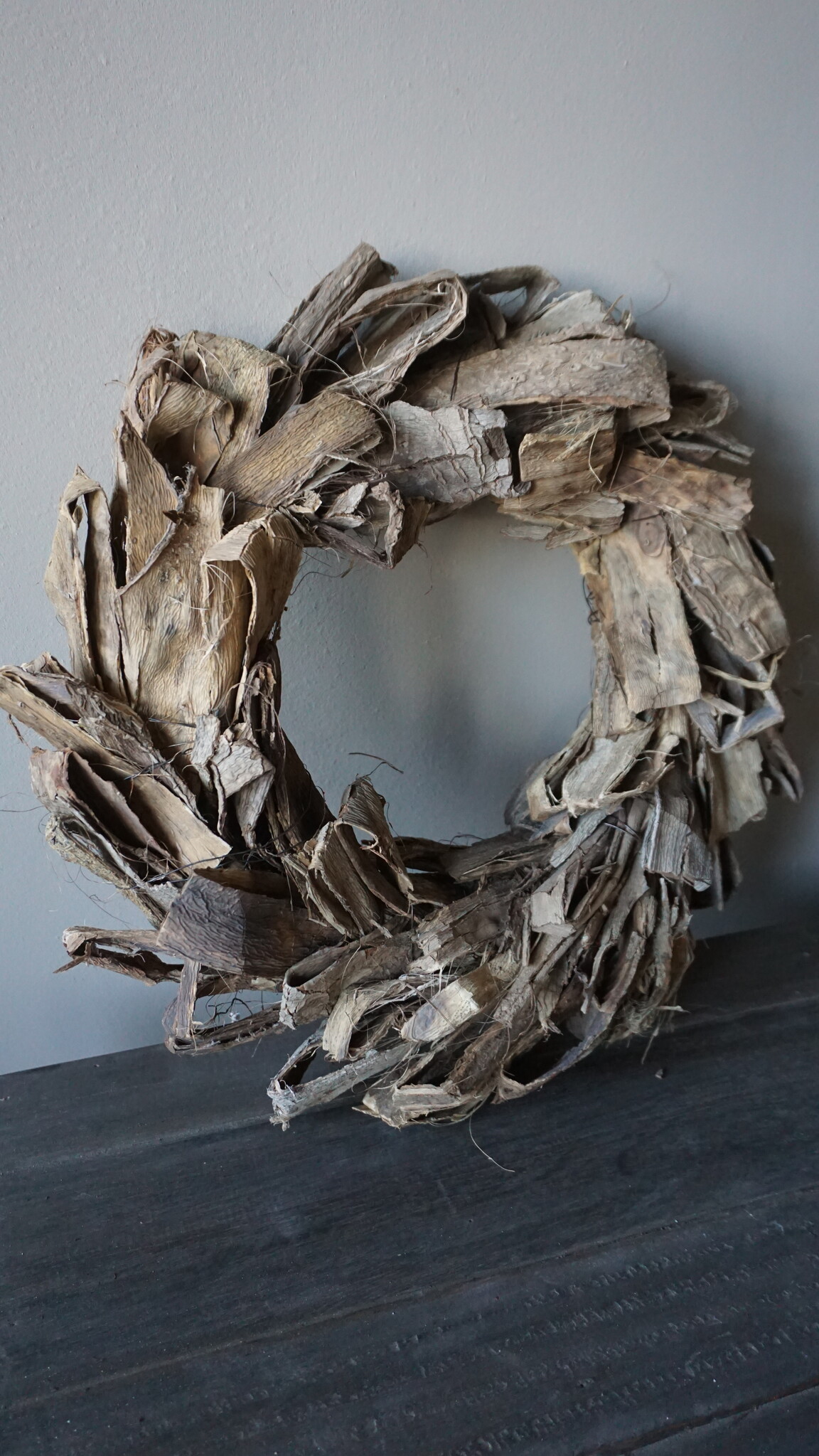 Rene Houtman Krans | Agave | Naturel | H10 x D40 cm