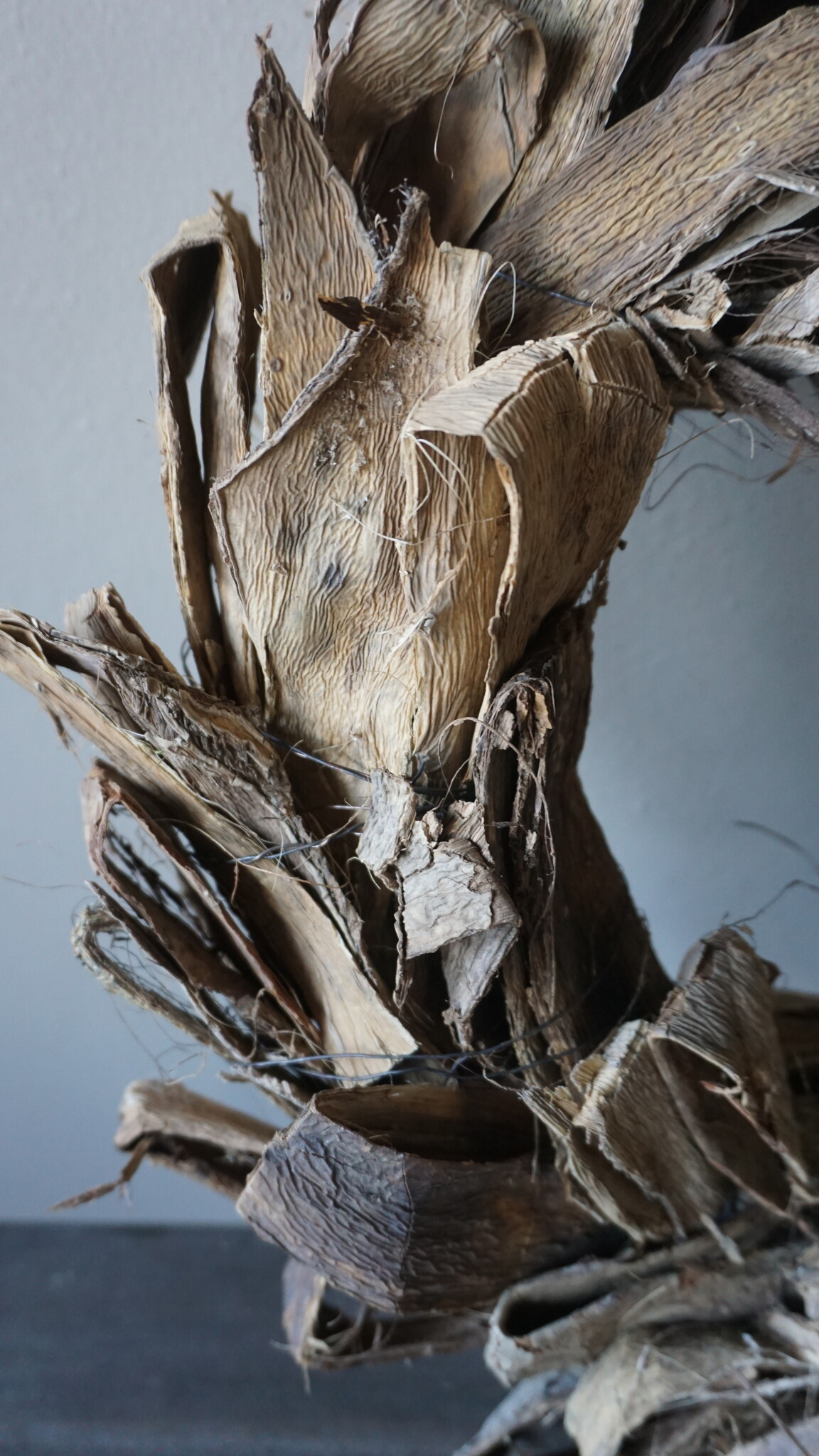 Rene Houtman Krans | Agave | Naturel | H10 x D40 cm