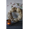 Krans | Stro | Naturel | H10 x D30 cm
