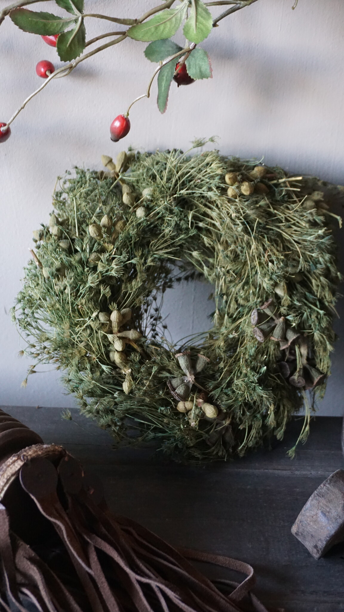 Rene Houtman Krans | Klok | Groen | 2 Maten!