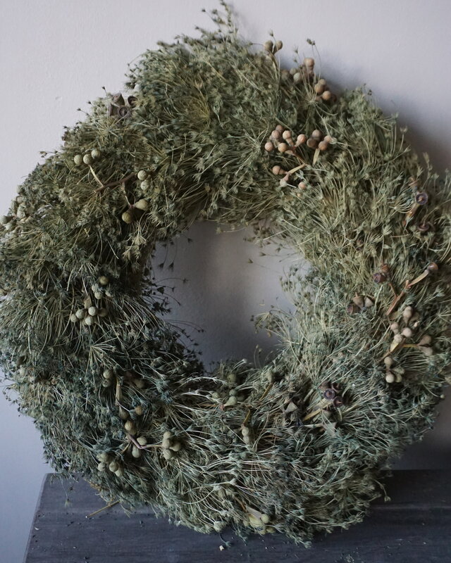 Rene Houtman Krans | Klok | Groen | 2 Maten!
