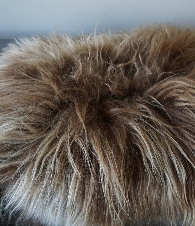 Rene Houtman IJslands Schapenvacht bruin - Langharig