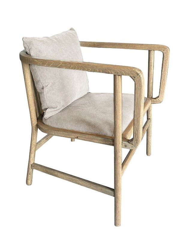 LEEFF Lisa Stoel | Linnen | H71 x B60 x D66 cm | 2 Kleuren