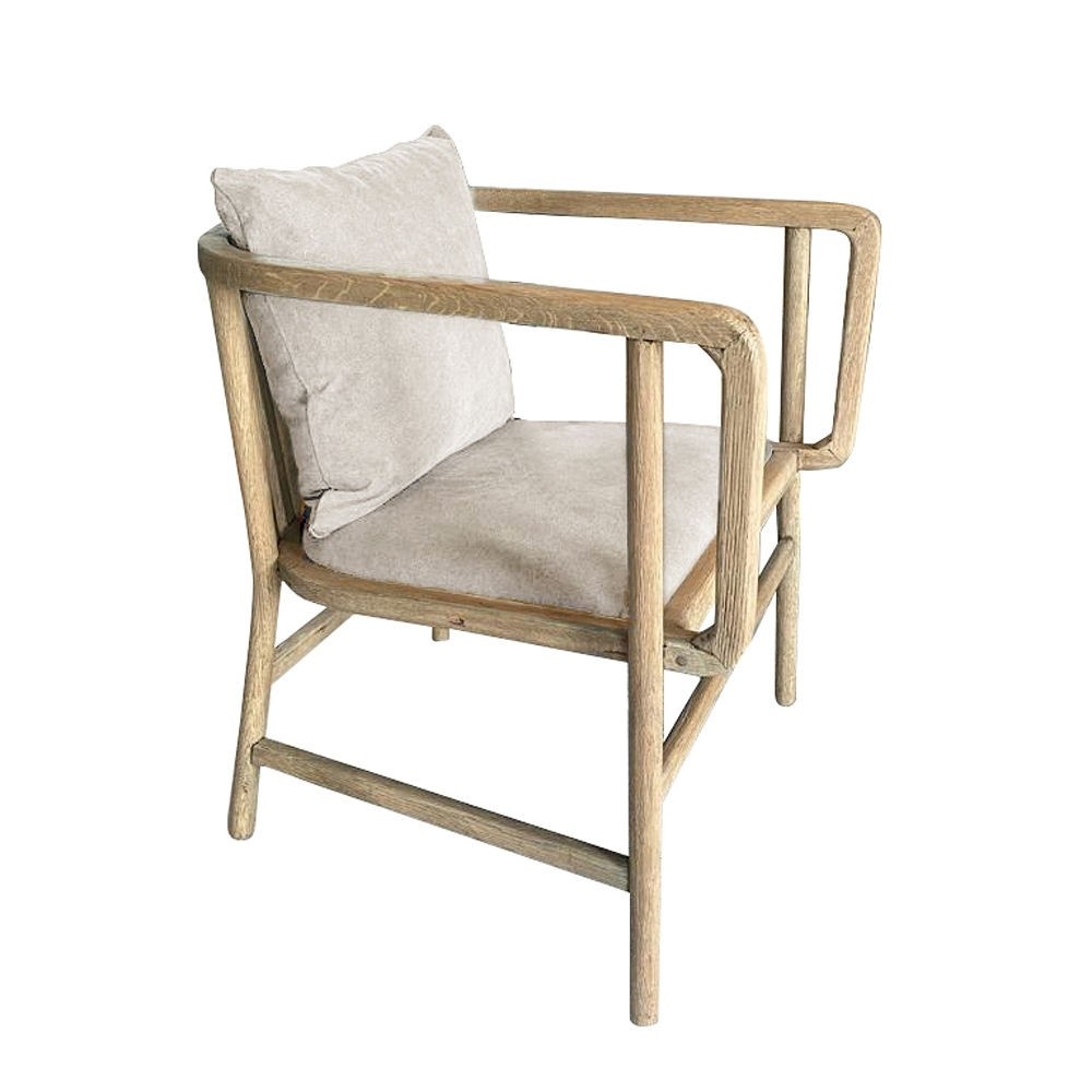 LEEFF Lisa Stoel | Linnen | H71 x B60 x D66 cm | 2 Kleuren