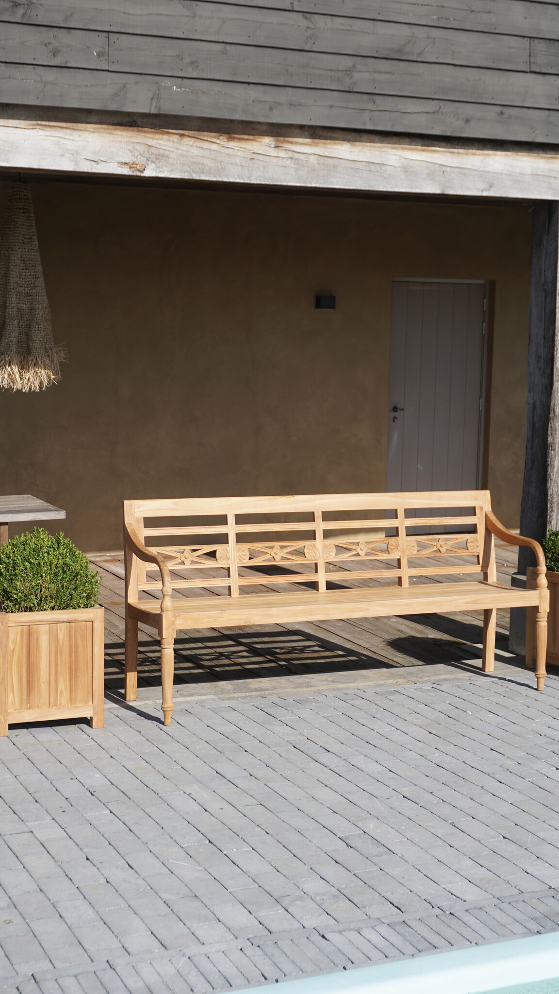 Rene Houtman Tuinbank Sunny | Teakhout | Meerdere Maten