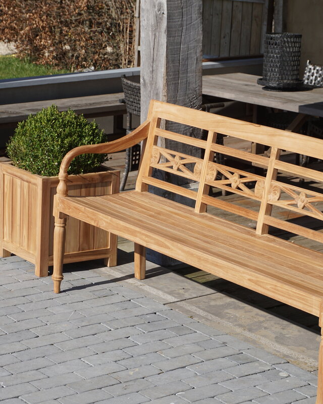 Rene Houtman Tuinbank Sunny | Teakhout | Meerdere Maten