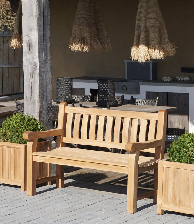 Rene Houtman Tuinbank Aurora | Teakhout | Meerdere Maten