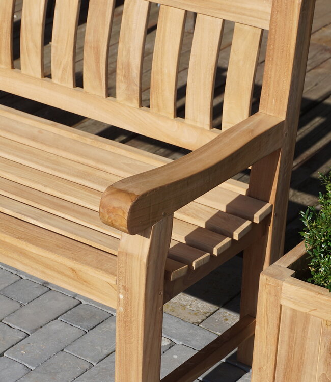 Rene Houtman Tuinbank Aurora | Teakhout | Meerdere Maten